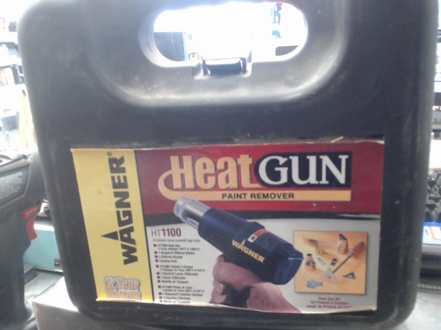 Heat gun paint remover