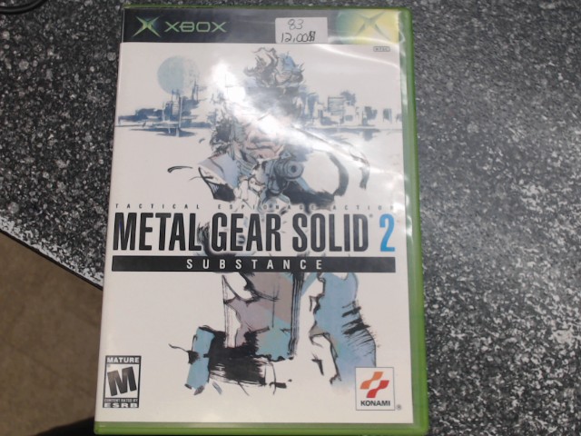 Metal gear solid 2 substance