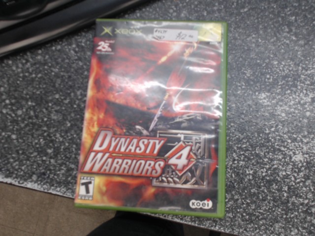Dynasty warriors 4