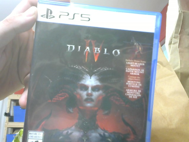 Jeu ps5 diablo iv