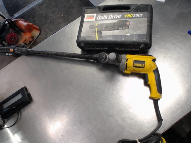 Screwdriver dewalt avec quik drive