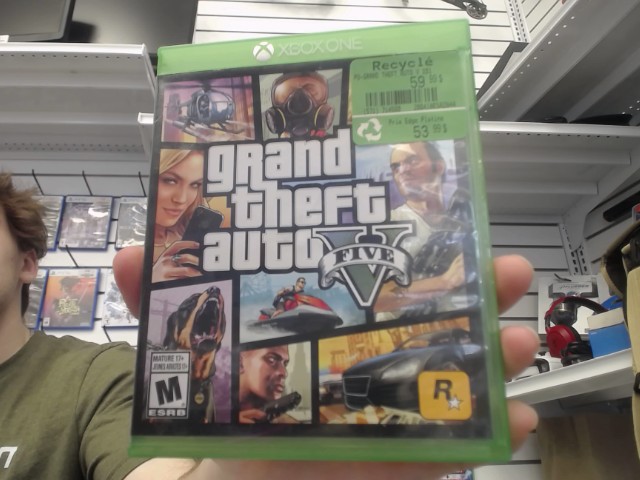 Jeux xbox one gta 5