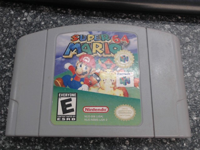 Super mario 64 player choice