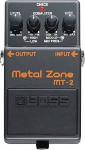 Pedal metale zone mt-2