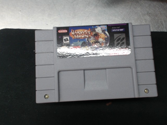 Harvest moon sur super nintendo propre