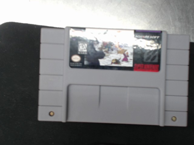 Chrono trigger sur super nintendo