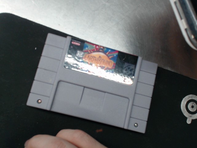 Earth bound sur super nintendo propre