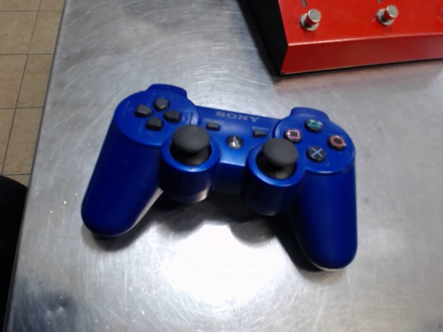 Manette ps3 bleue sans fil