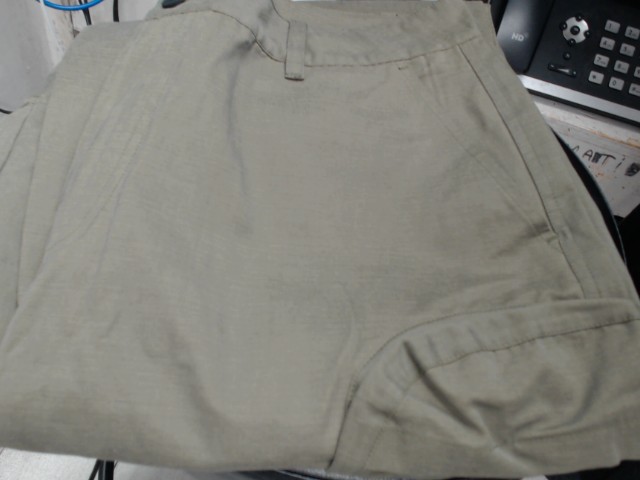Pantalon cargo vert