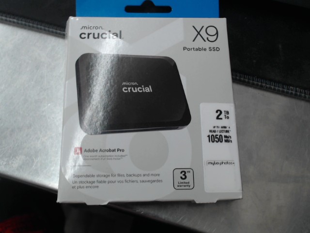 Ssd portable 2tb micron crucial