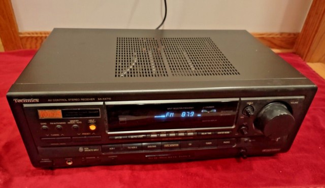 Av stereo receiver amplifier