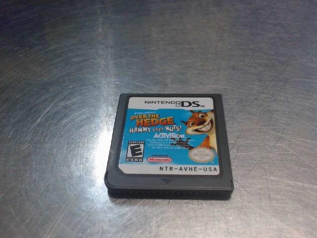 Over the hedge hammy goes nuts!