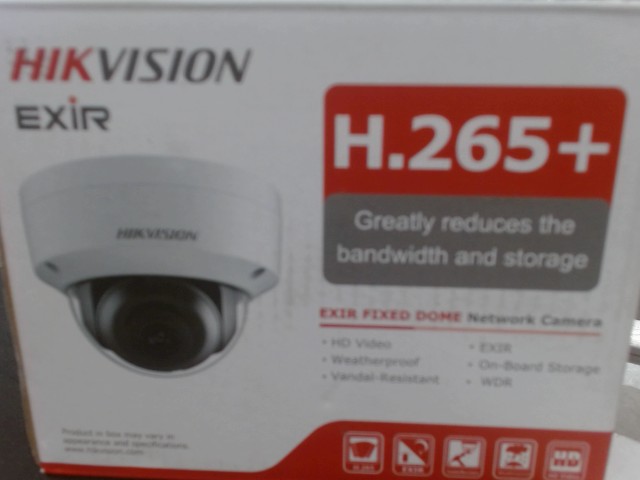 Camera de surveillance sharpie sur boite