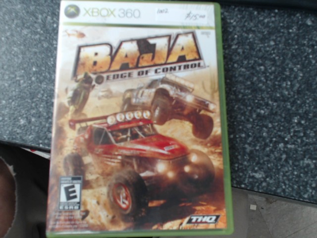 Baja edge of control