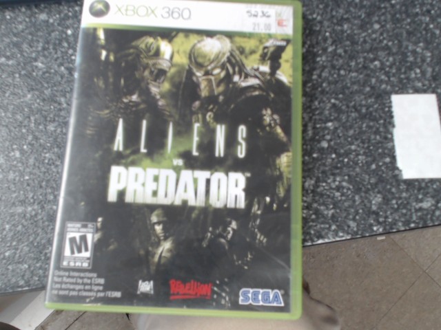 Aliens vs predator