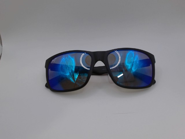 Lunettes noires/bleue