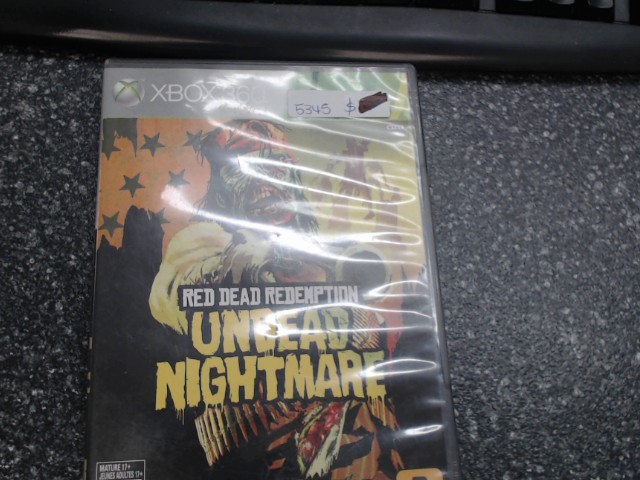 Red dead redemption under nightmare