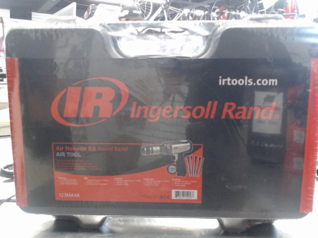 Air hammer kit round barrel air tool new