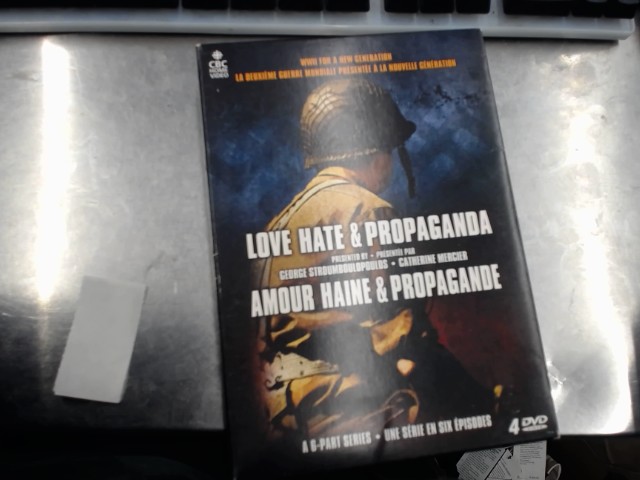 Love hate and propaganda dvd