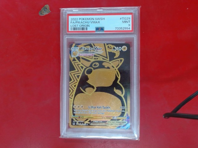 Pikachu vmax lost origin psa9 tg29/tg30