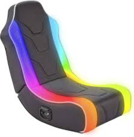 Chaise gaming avec lumiere et speaker