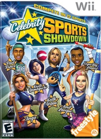 Celebrity sports showdown wii