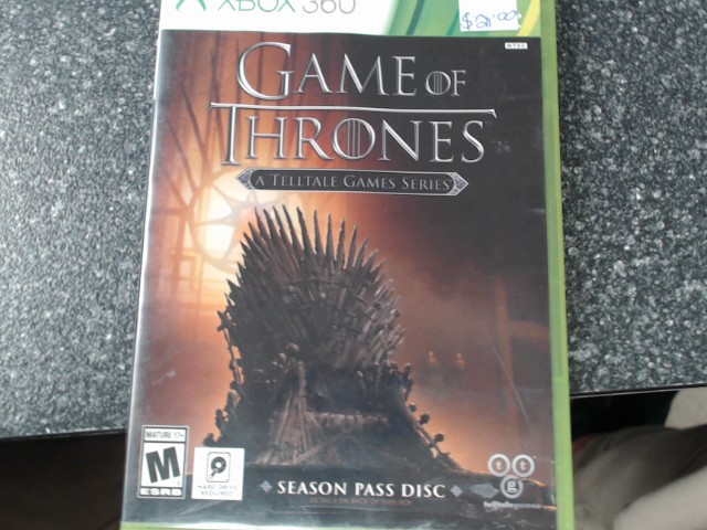 Game of thrones talltale games