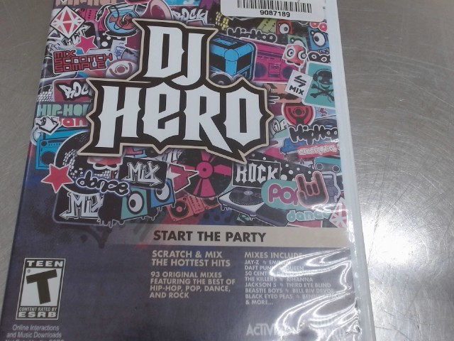 Dj hero wii