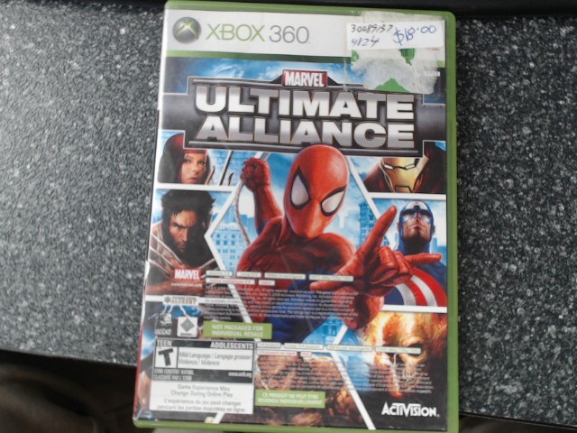 Marvel ultimate alliance