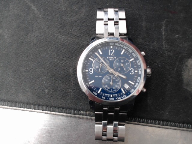 Montre tissot bleu saphire