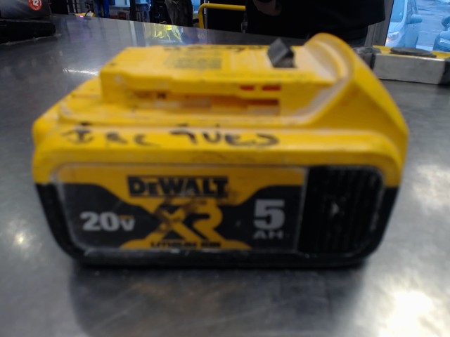 Batterie dewalt 20v 5ah