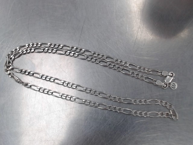 Chaien figaro en argent 925