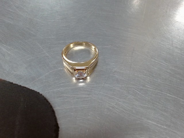 Bague en sterling jaune