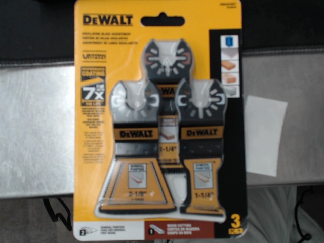 Assortiement de lames oscillante