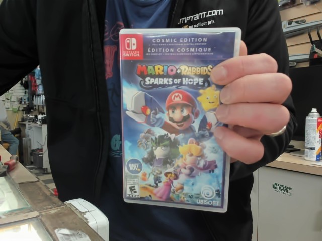 Mario rabbids sparks out