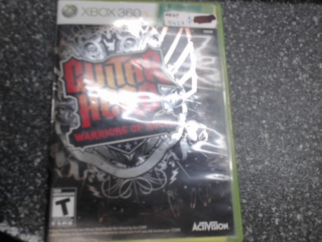 Guitar hero:warriors of rock