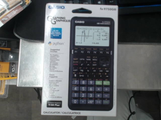 Casio calculatrice graphique