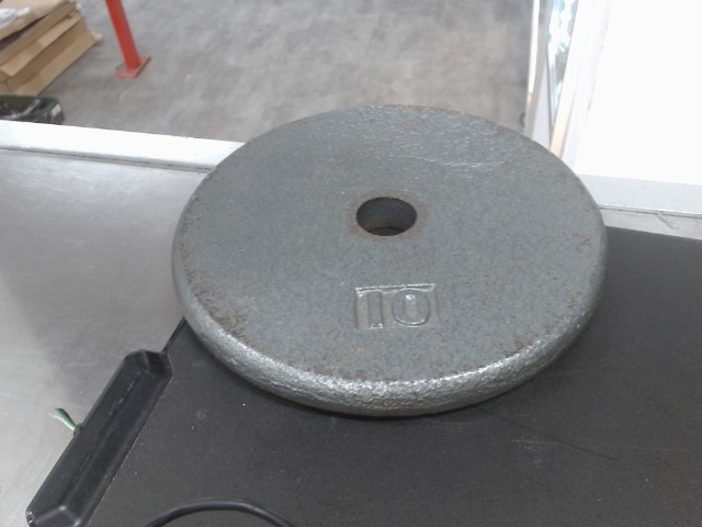 Poids 10lb acier