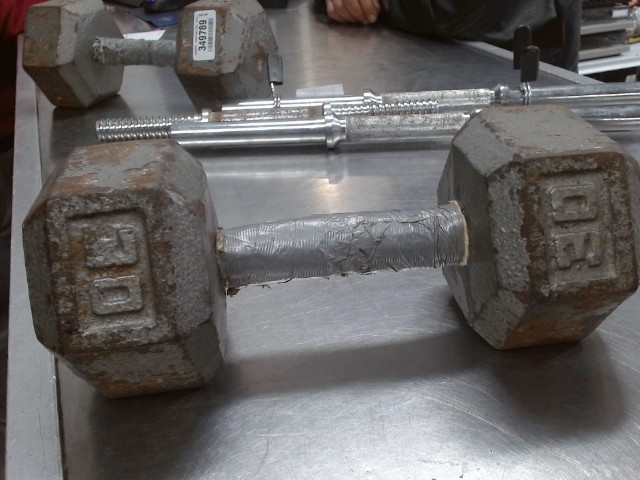 Poids 30lb dumbell