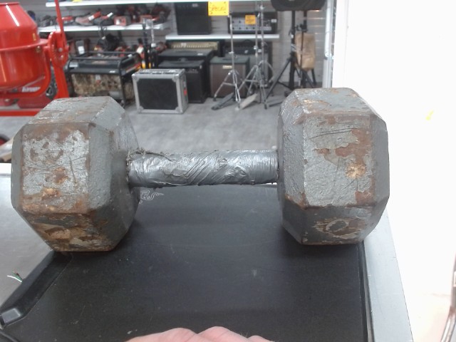 Dumbell 30lb en acier
