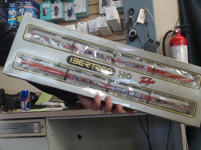 Train de colection en boite