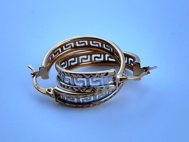 BOUCLES D OREILLES EN OR 10KT