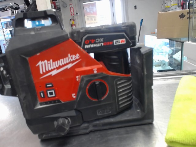 360 3-plane green lase+batt m12 4ah