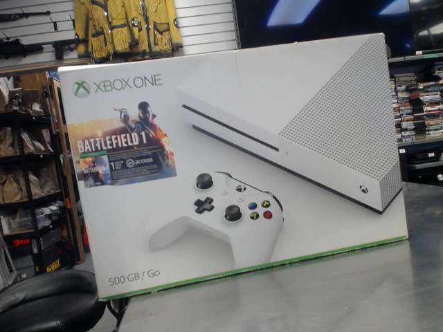 Console xbox one s no control plus boite