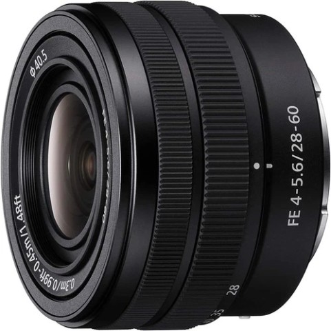 Sony fe 28-60mm f4-5.6 full-framecompact