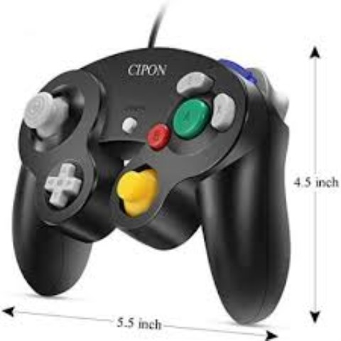 Third party gamecube controller noire