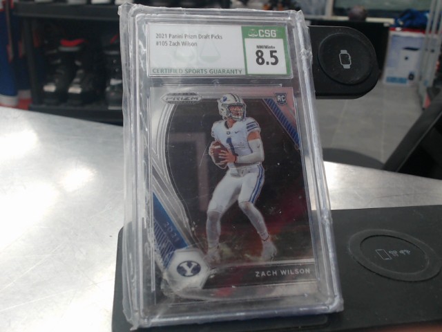 Zach wilson grade csg 8.5