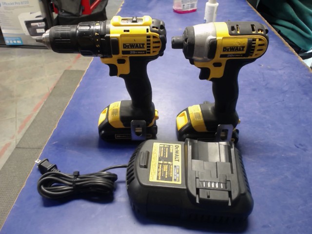 Ensemble perceuse + visseuse 2 piles