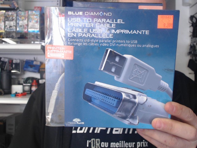 Cable usb imprimante