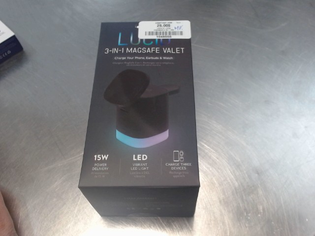 Chargeur 3 en 1 15w lucid